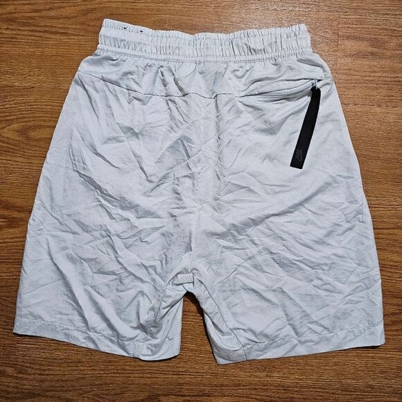 Nike Sportswear Tech Pack Woven Shorts Men's S Grey Black At Knee Fit AR3229-043 - Picture 8 of 16